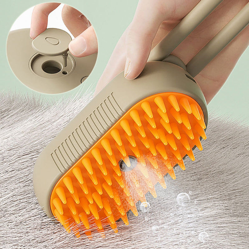 FurMist Pro™ 3-in-1 Steam Grooming Brush