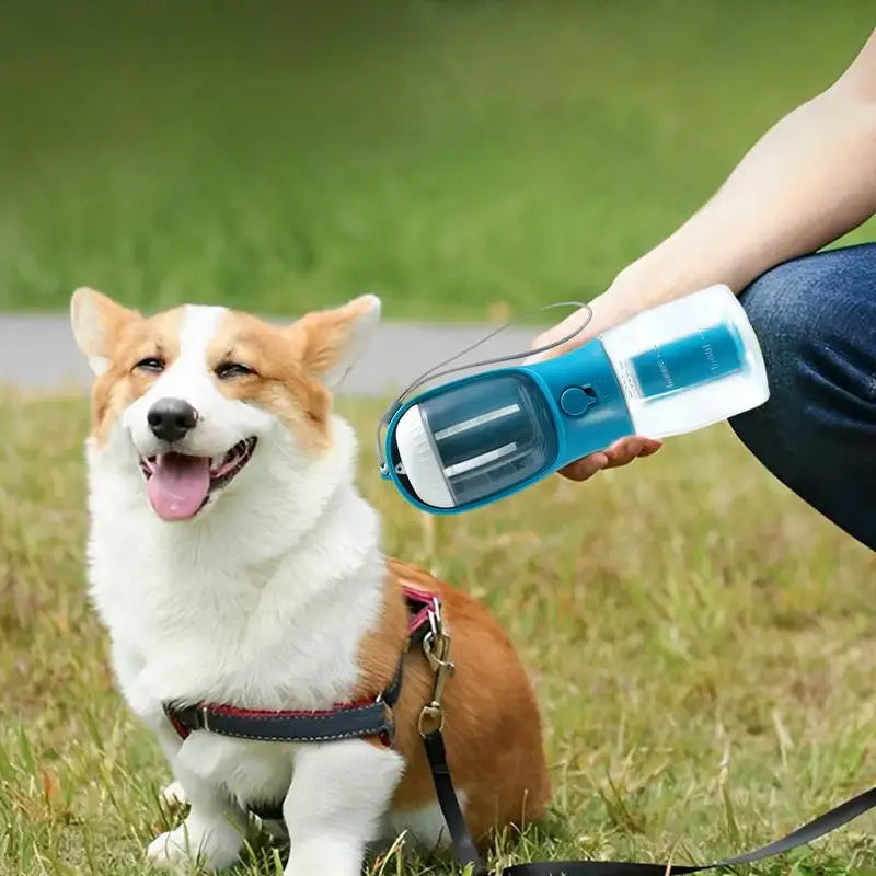 HydraPaw™ 3-in-1 Portable Pet Bottle