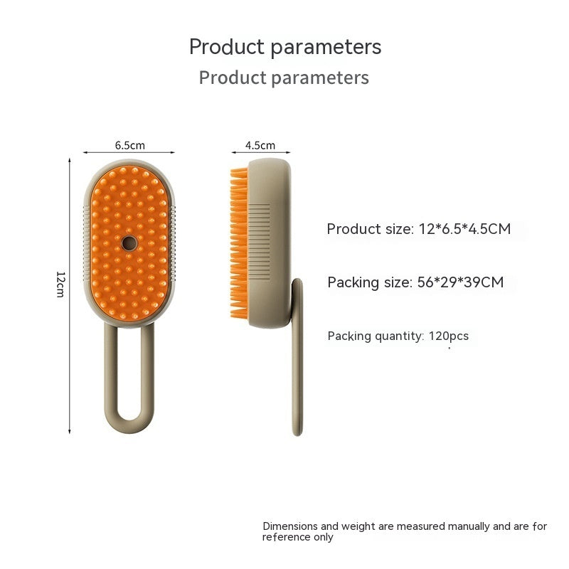 FurMist Pro™ 3-in-1 Steam Grooming Brush